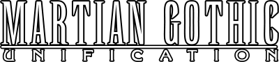 Martian Gothic Unification logo for Playstation